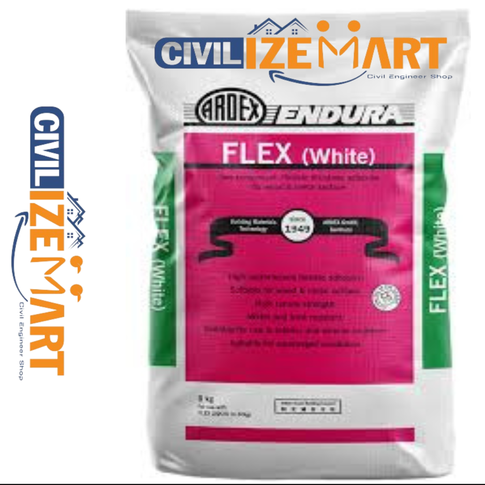 Flex White tile adhesive