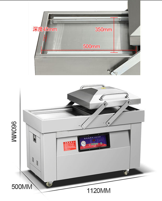 DZ-600 Double Chmaber vacuum sealing machine