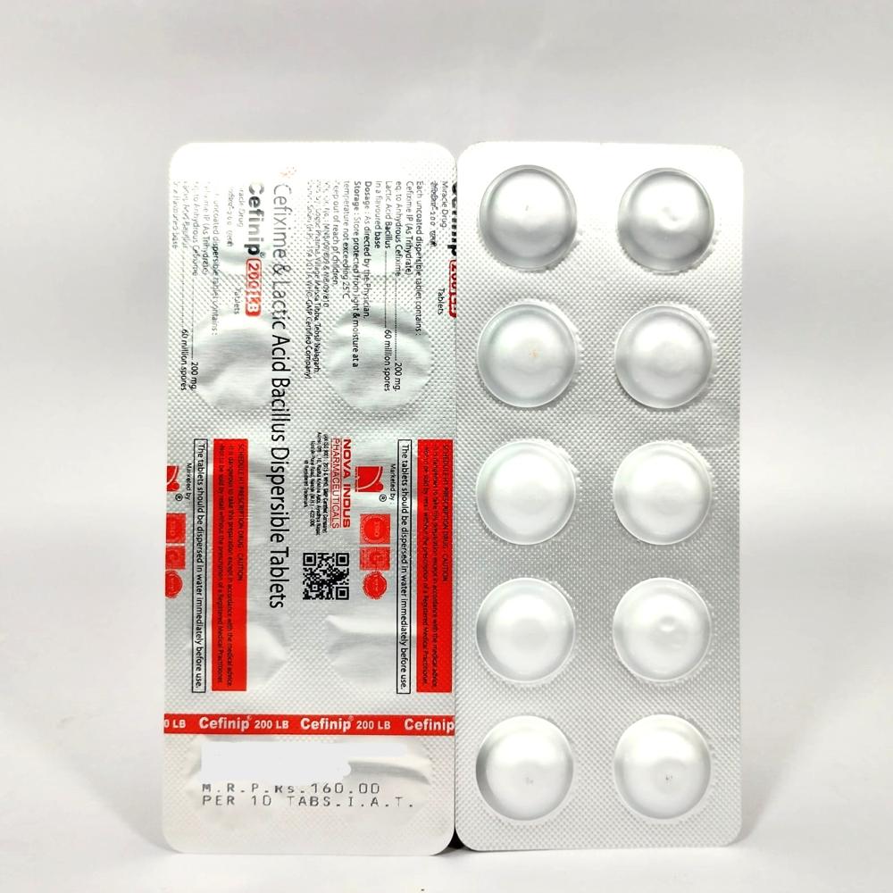 Cefinip 200 LB Tablets