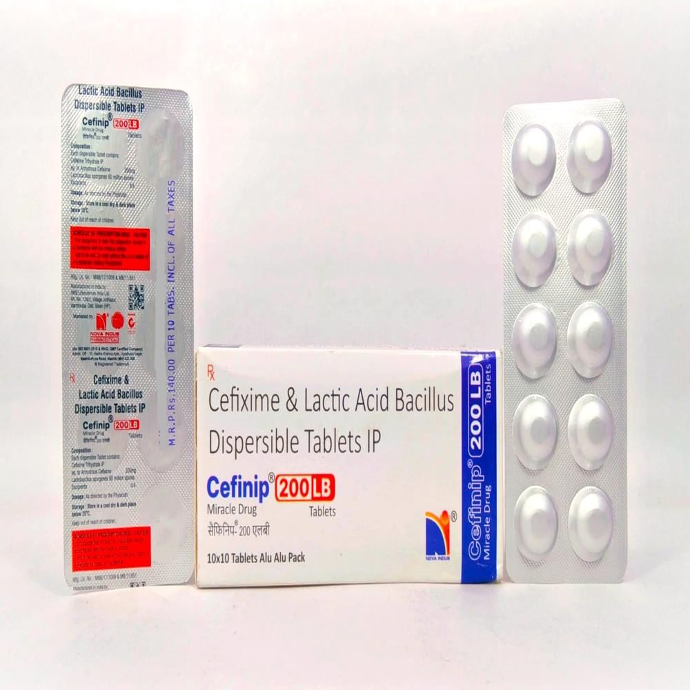 Cefinip 200 LB Tablets