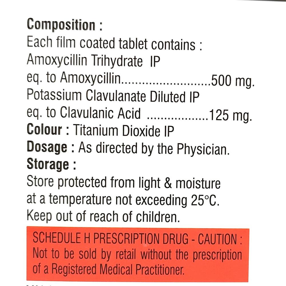 Clavocil-625 Tablets