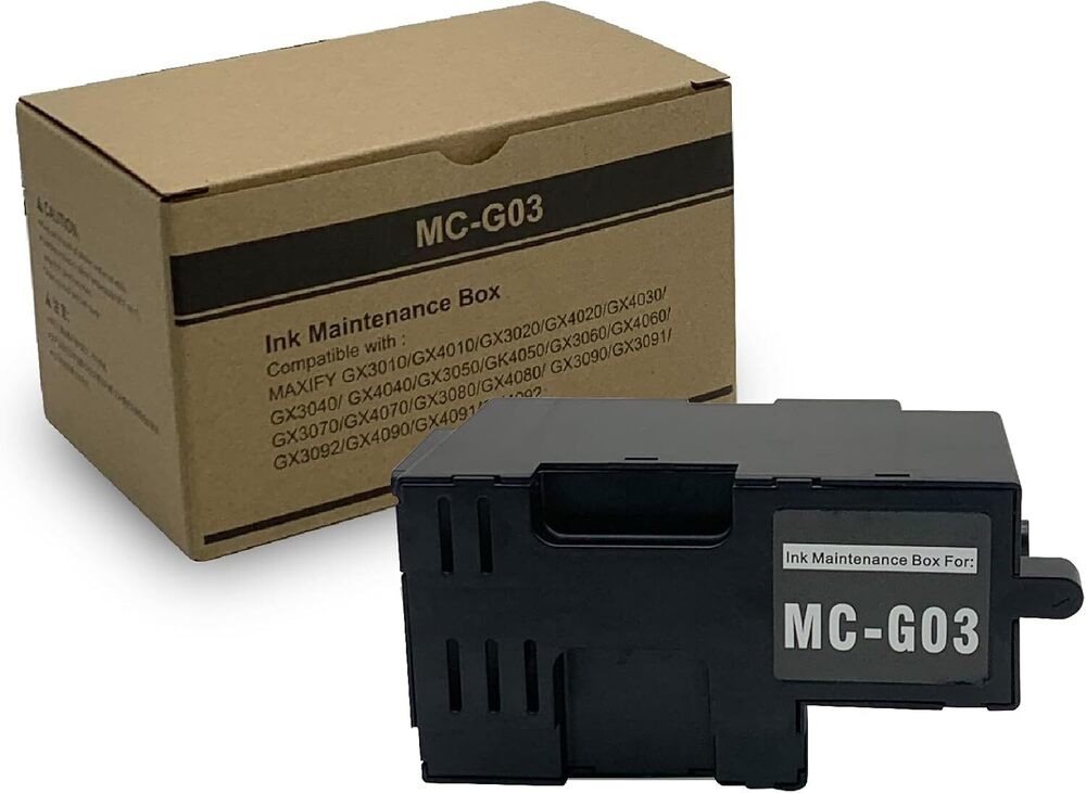 Mc-g03 Printer Ink Maintenance Box Canon Maxify - Color: Black