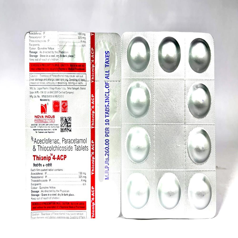 Thionip 4-acp Tablets - Drug Type: General Medicines