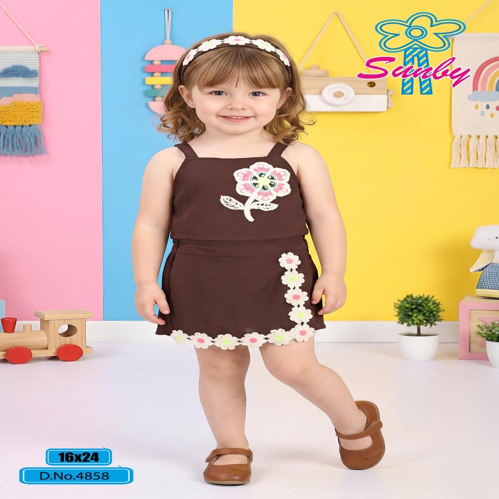 Top Skirt Set - Design: Embroidery