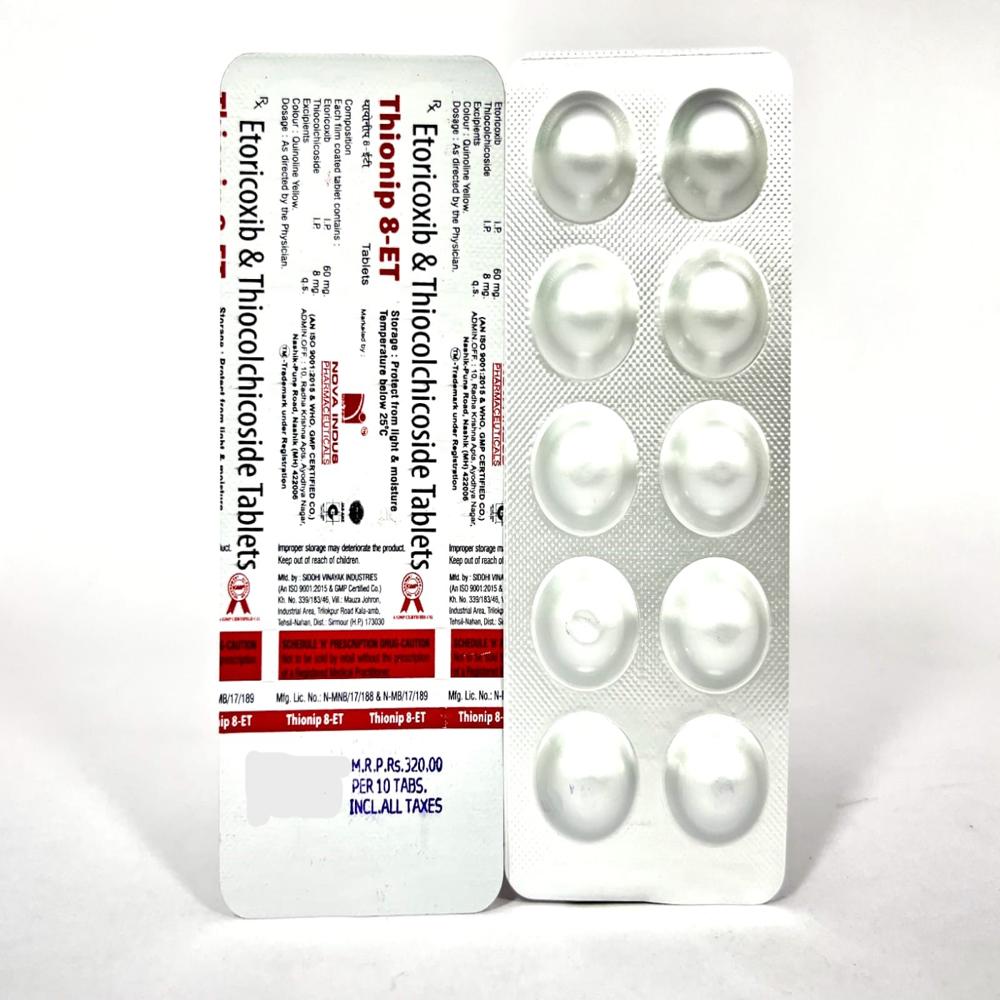 Thionip 8-et Tablets - Drug Type: General Medicines