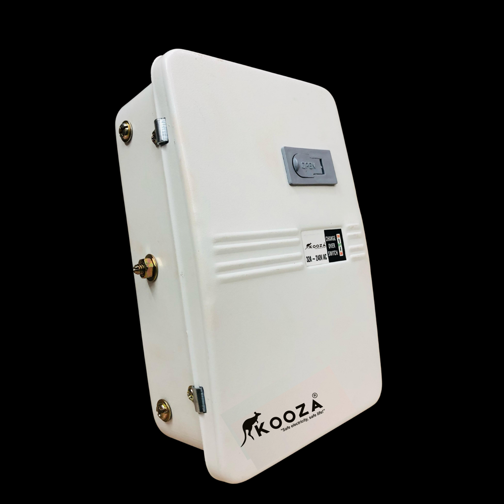 Change Over 32A 240V Copper - Color: White Texture