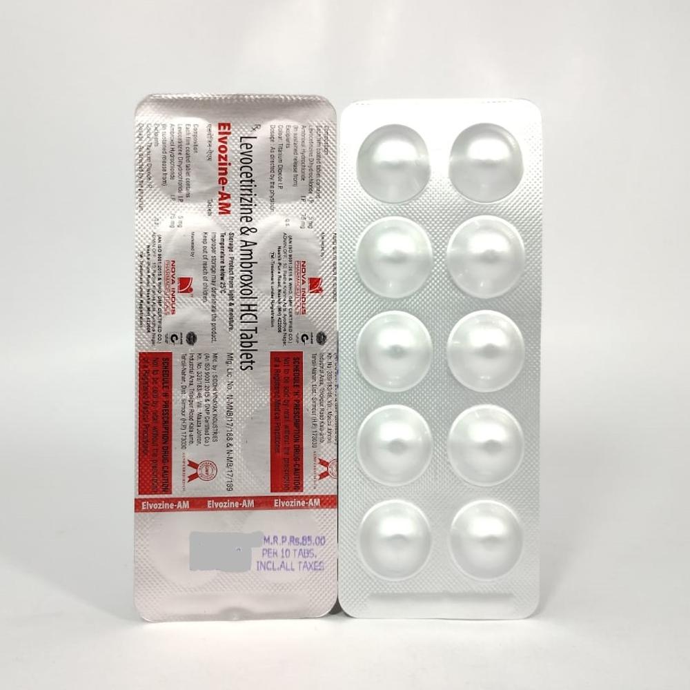 Elvozine-AM Tablets