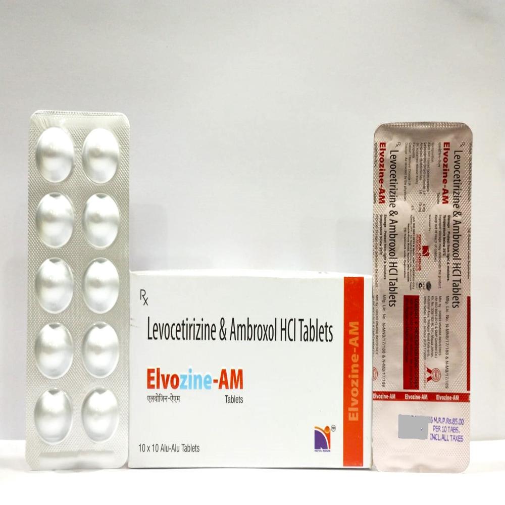 Elvozine-AM Tablets