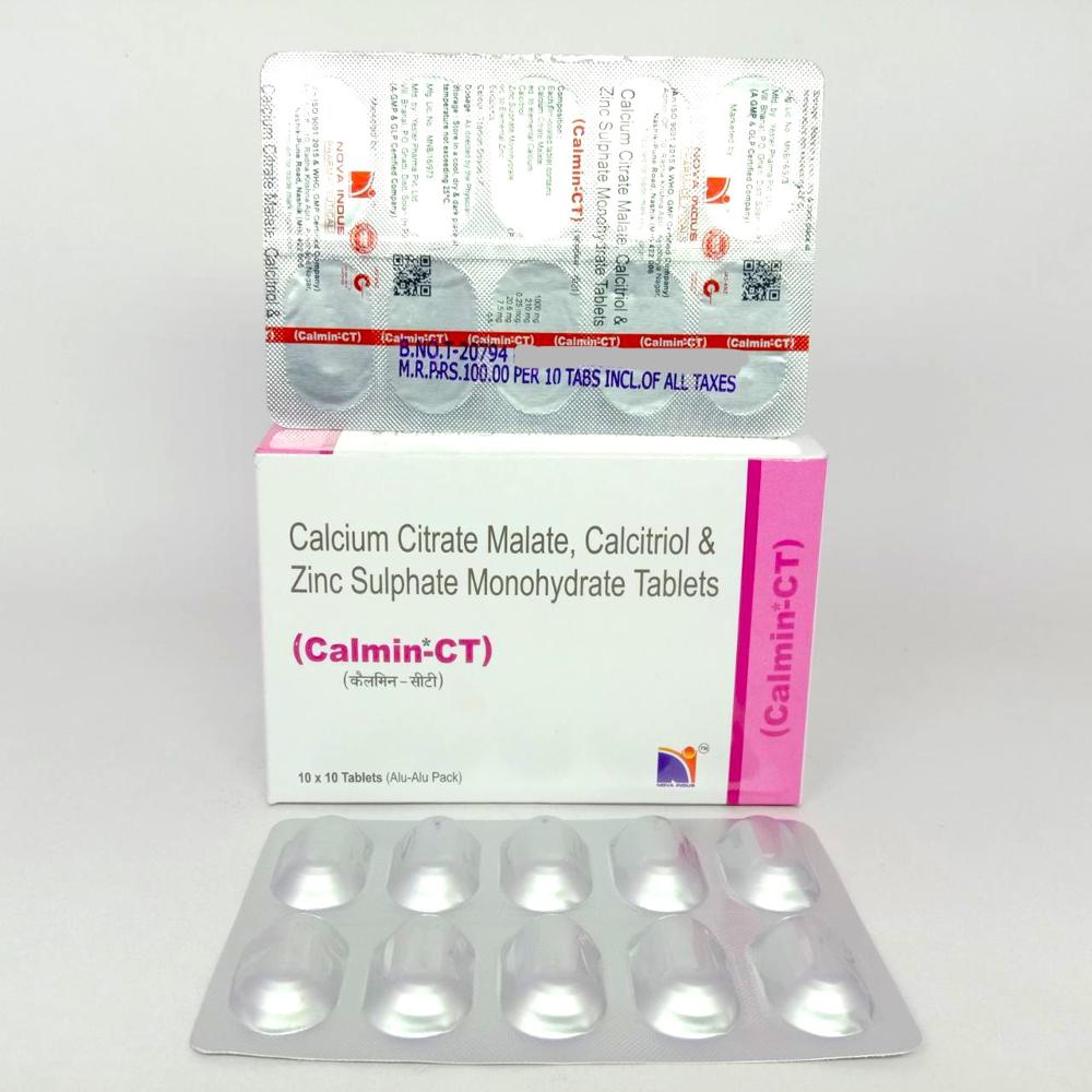Calmin-ct Tablets - Drug Type: General Medicines