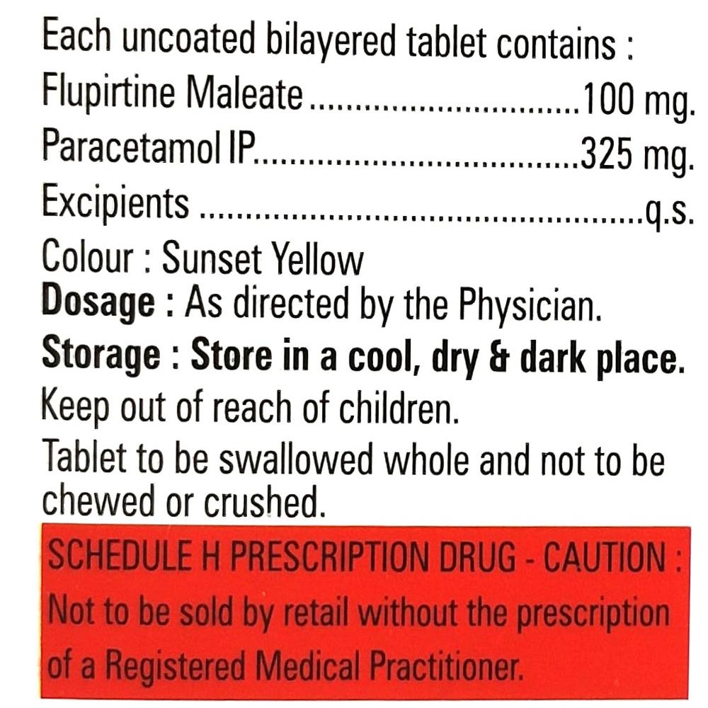 Flupiflam-p Tablets - Drug Type: General Medicines