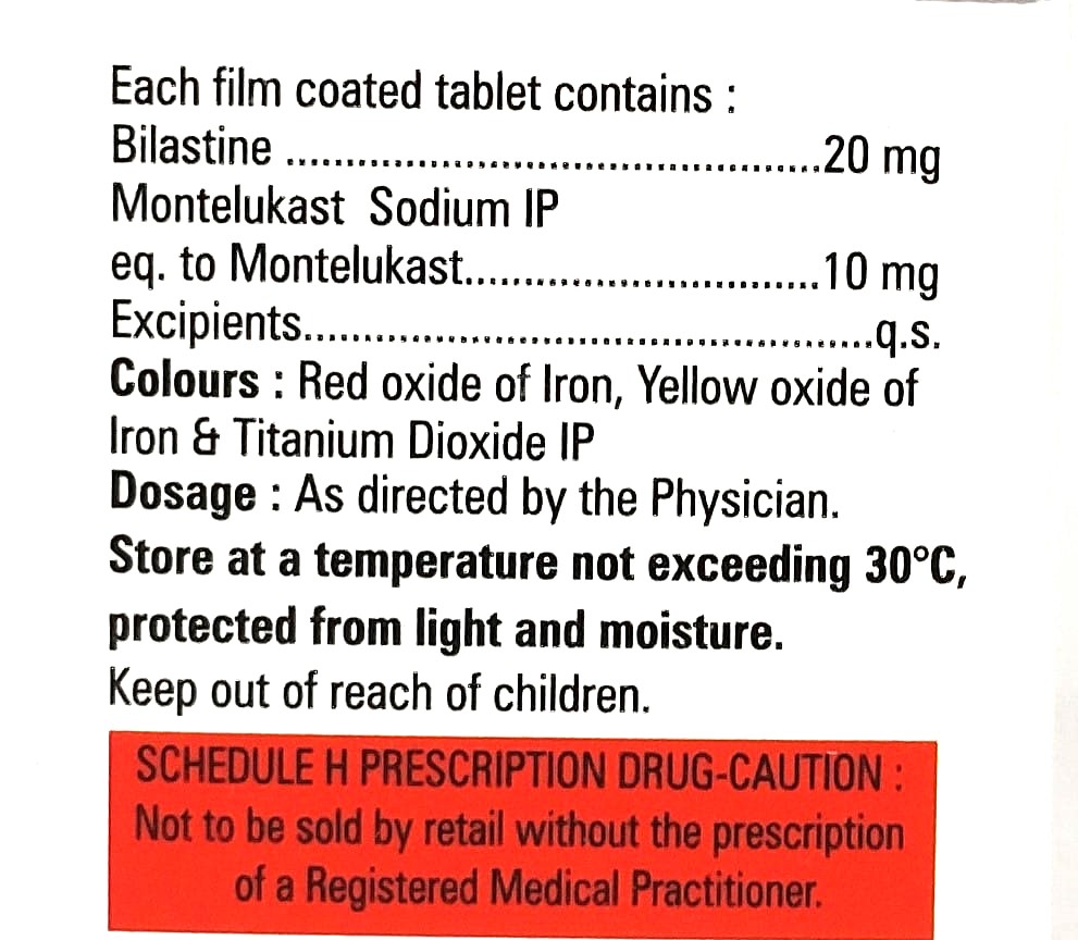 Bilvozine-M Tablets