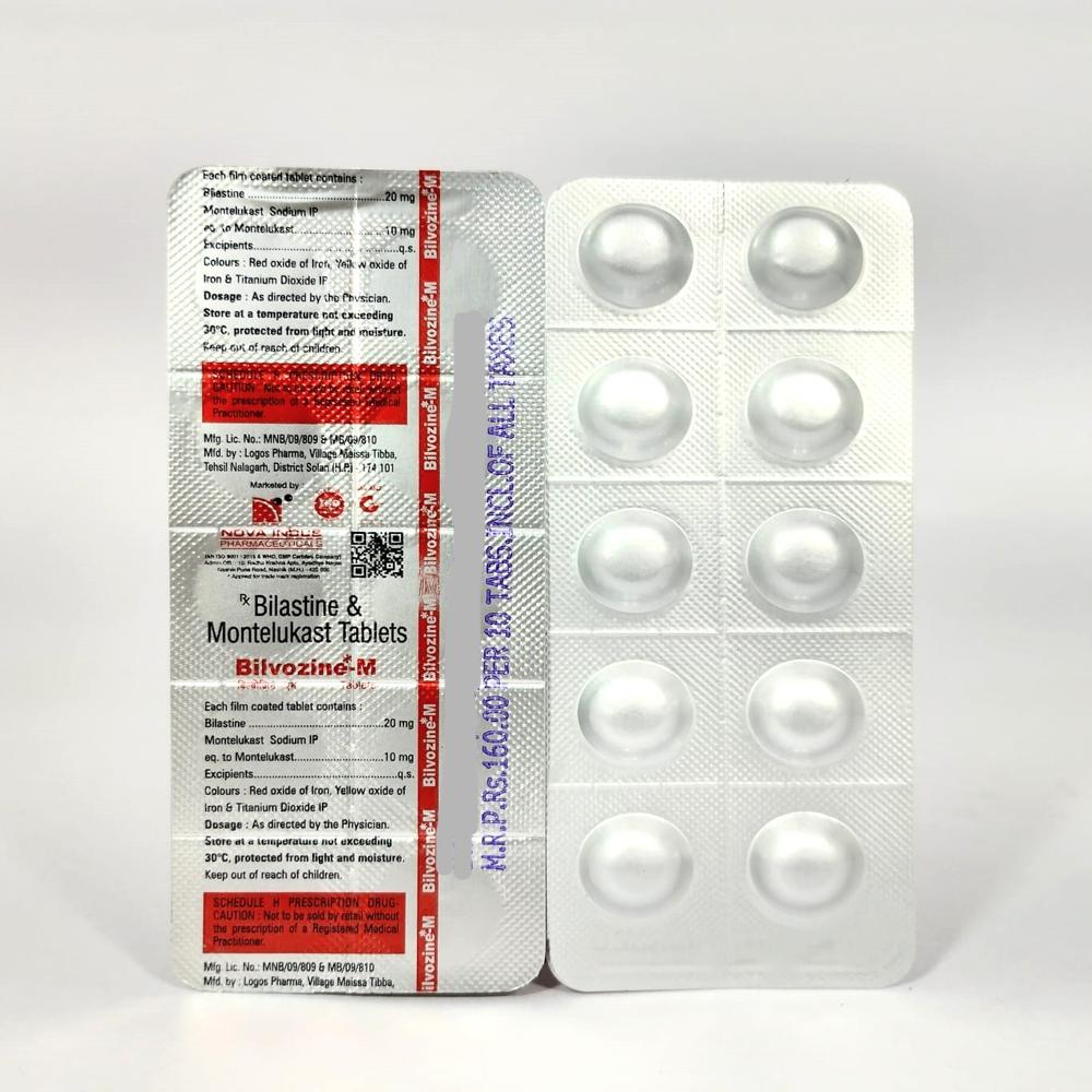Bilvozine-m Tablets - Drug Type: General Medicines