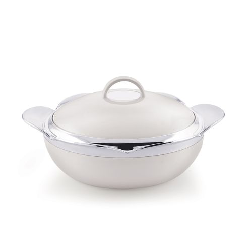 Stainless Steel Casserole Hot Pot with Lock Lid Design