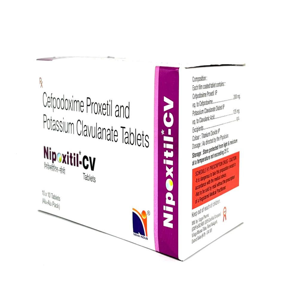 Nipoxitil-cv Tablets - Drug Type: General Medicines