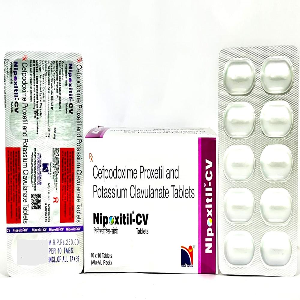 Nipoxitil-cv Tablets - Drug Type: General Medicines