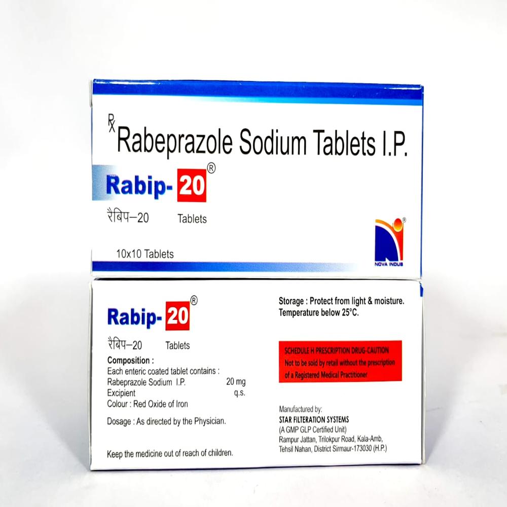 Rabip-20 Tablets - Drug Type: General Medicines