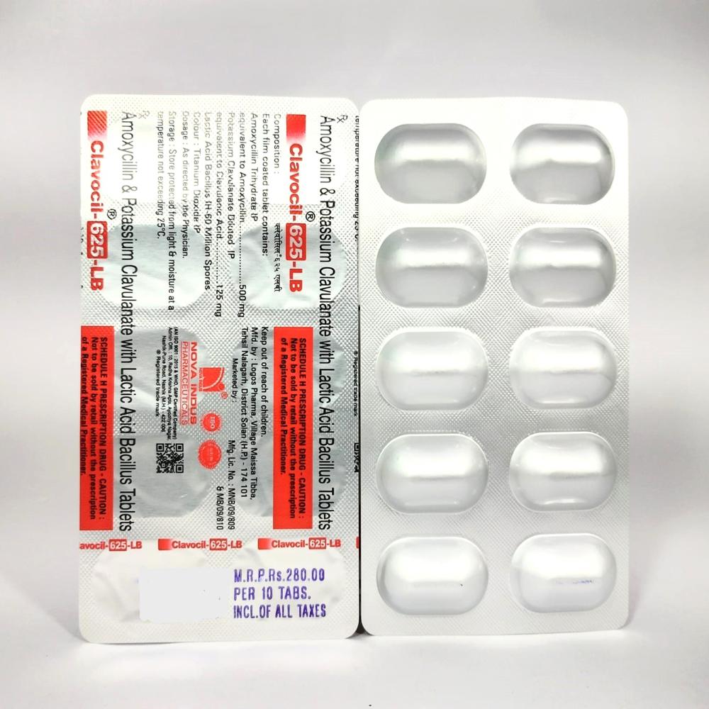 Clavocil 625 LB Tablets