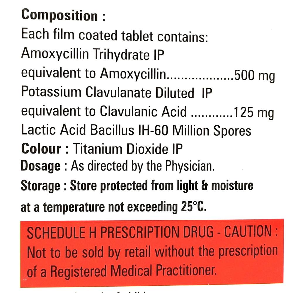 Clavocil 625 LB Tablets