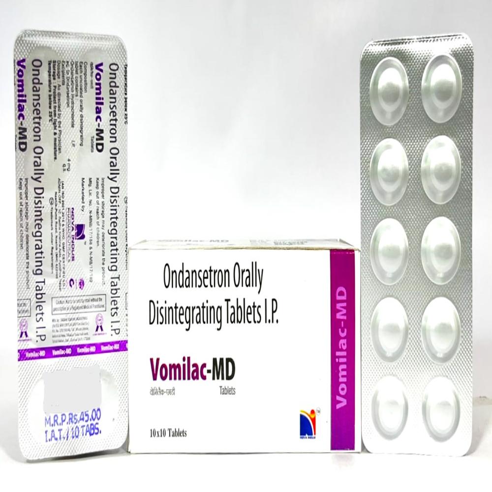 Vomilac-md Tablets - Drug Type: General Medicines