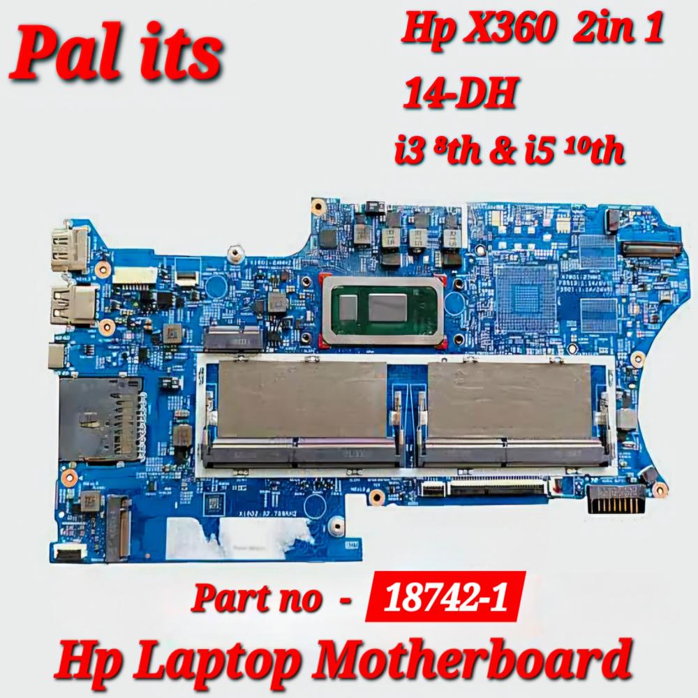 HP Pavilion X360 Convertible 14-DH I5 10TH Laptop Motherboard