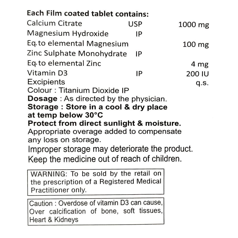 Calmin-m Tablets - Drug Type: General Medicines