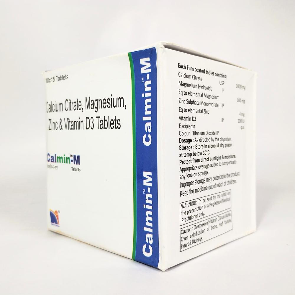 Calmin-m Tablets - Drug Type: General Medicines