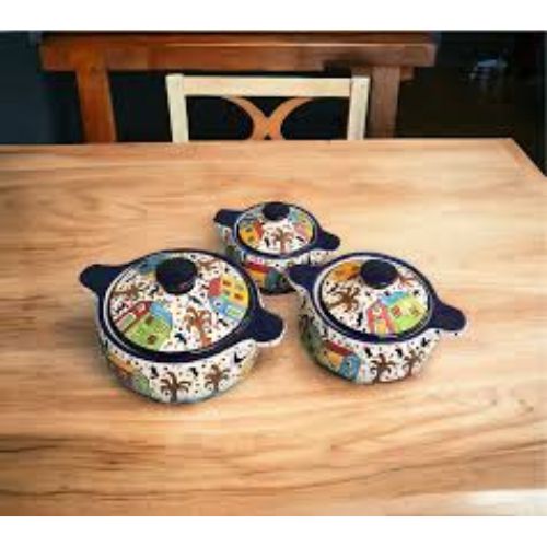 Multi Purpose Stainless Steel Casserole Hot Pot Serving Dish