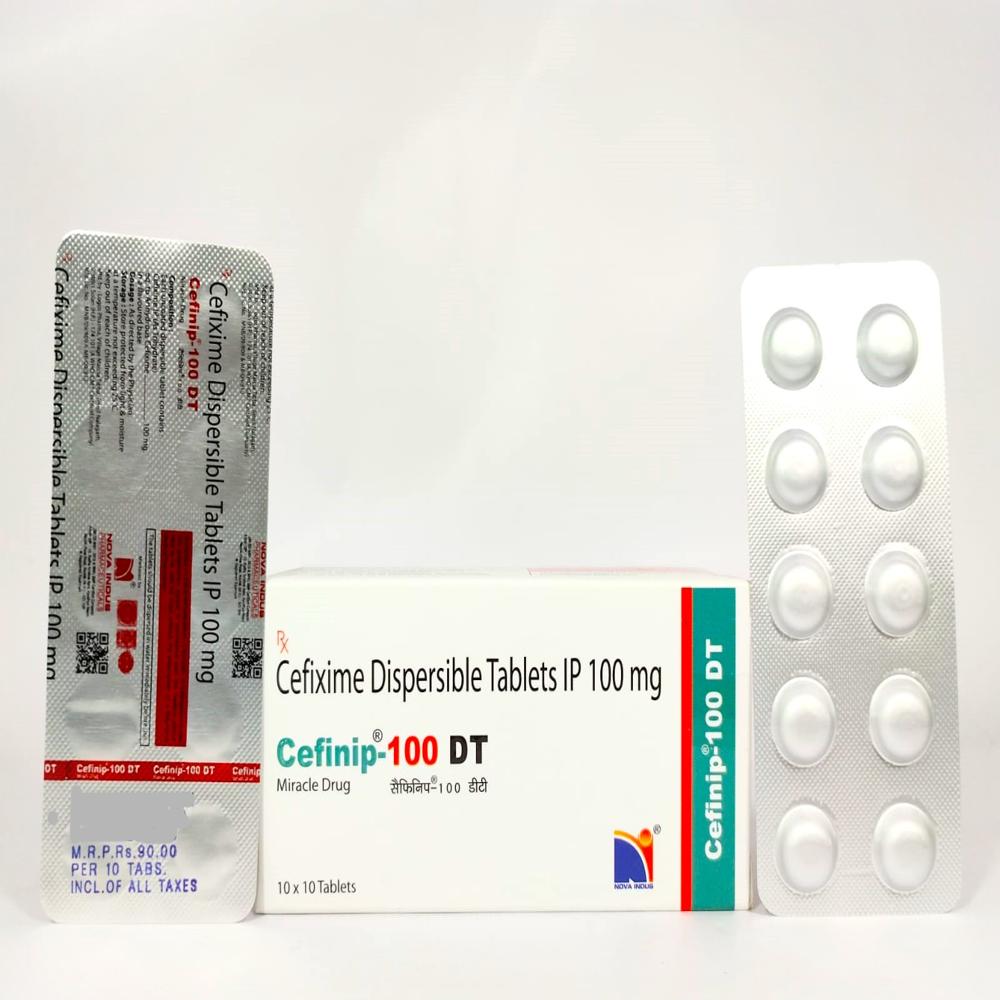 Cefinip 100dt Tablets - Drug Type: General Medicines