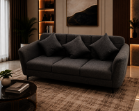 3 Seater Imported Fabric Sofa - Assembly: Carpenter Assembly