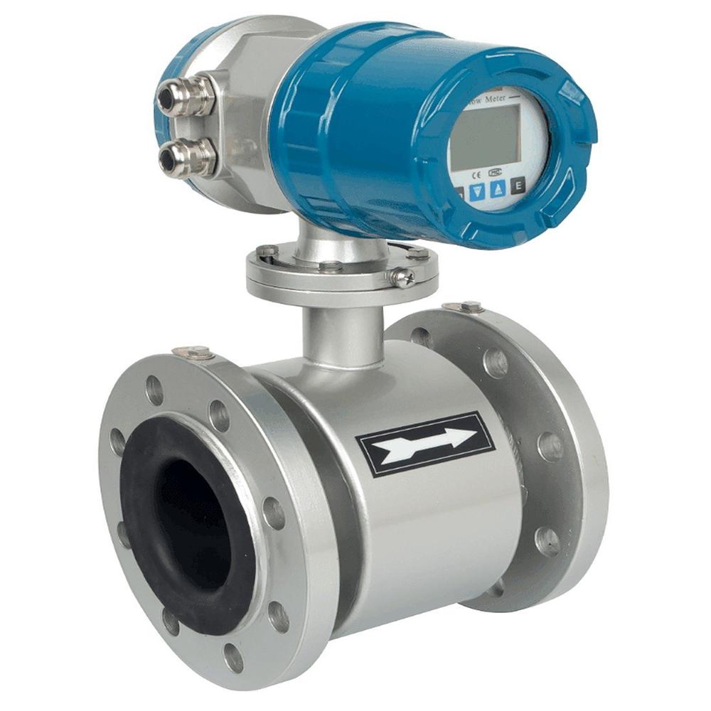 Digital electromagnetic water flow meter