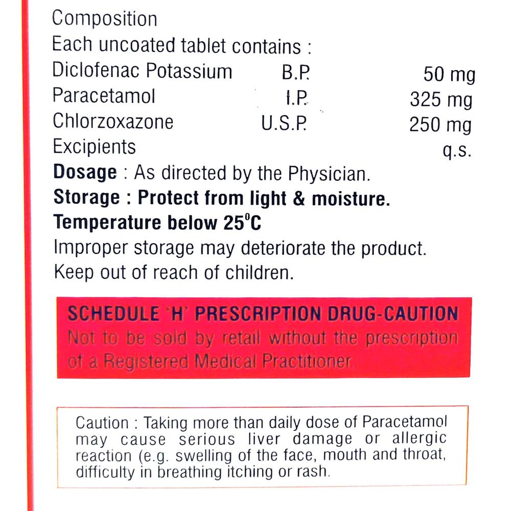 Diflex-mr Tablets - Drug Type: General Medicines