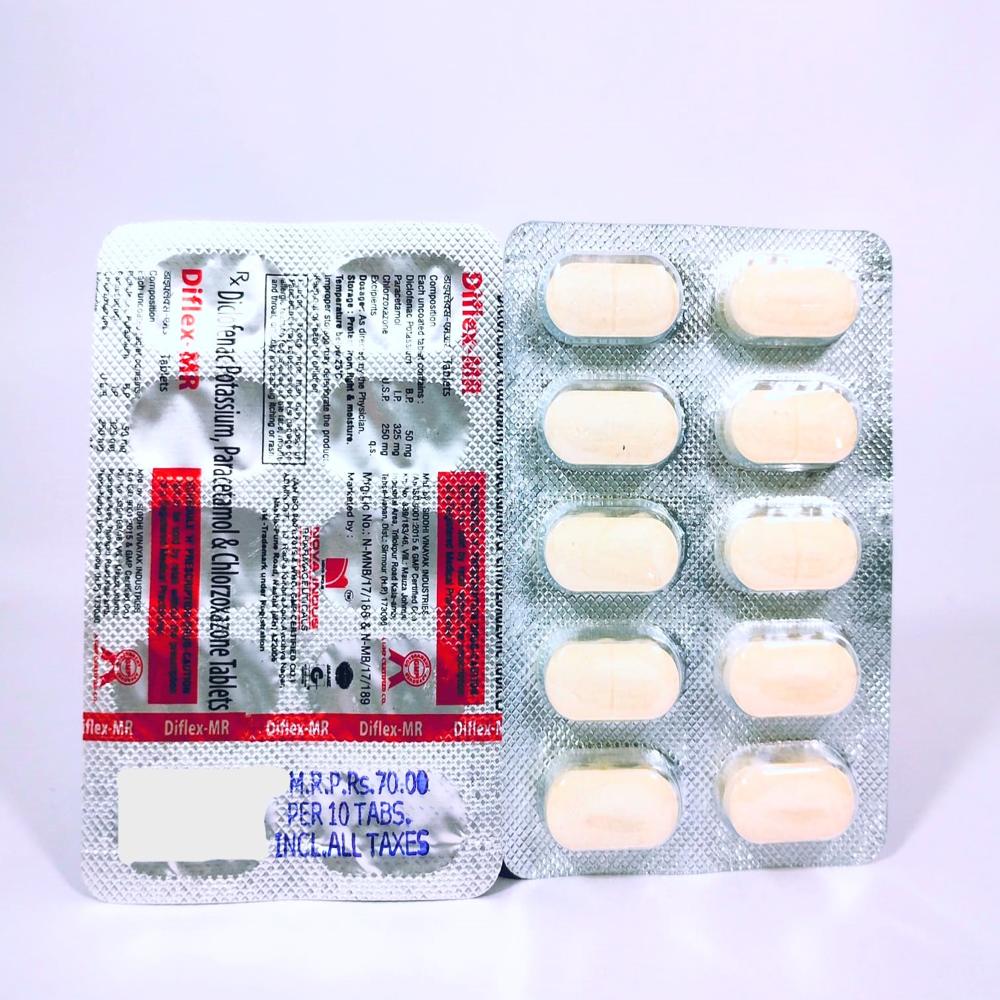 Diflex-mr Tablets - Drug Type: General Medicines