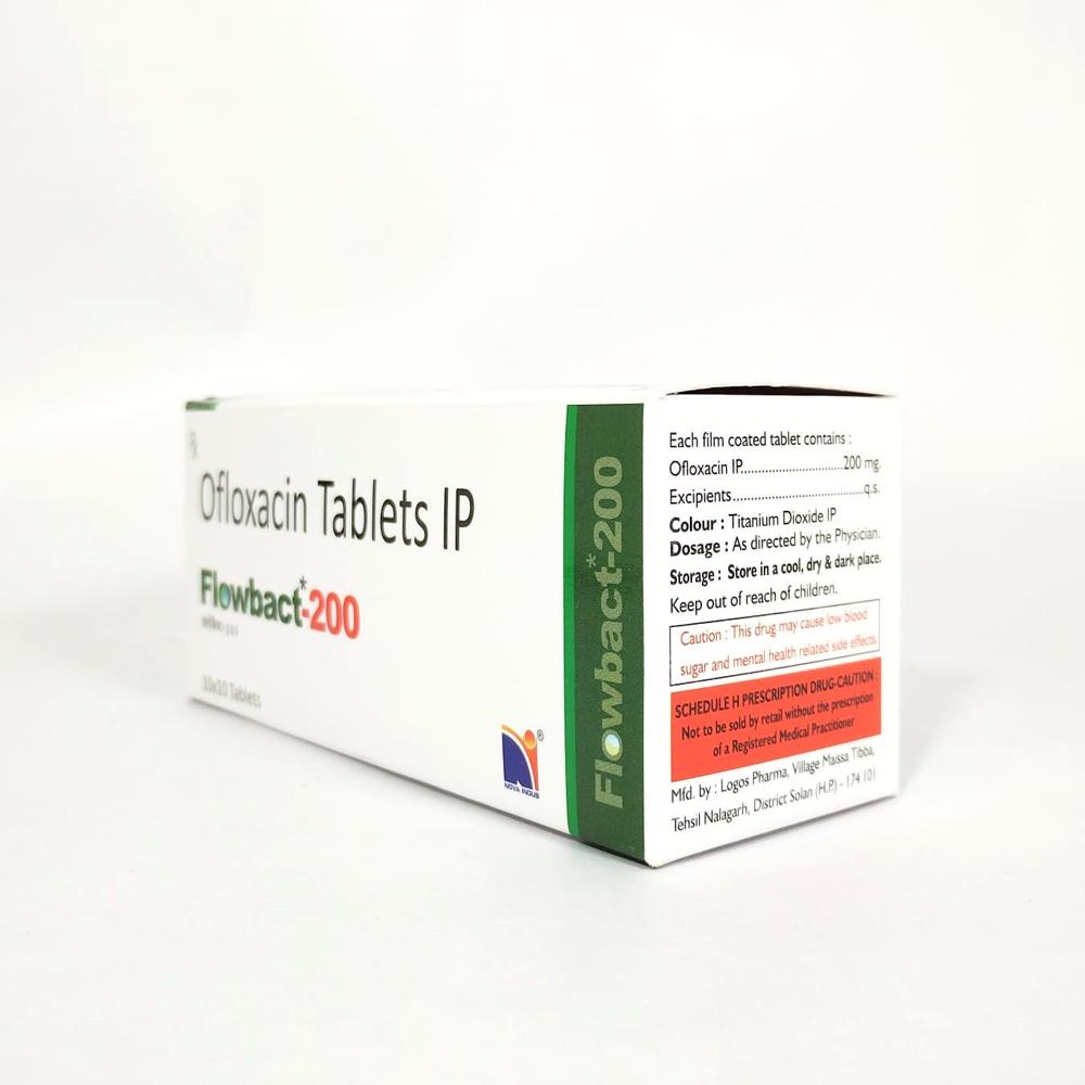 Flowbact-200 Tablets - Storage Instructions: Dry Place