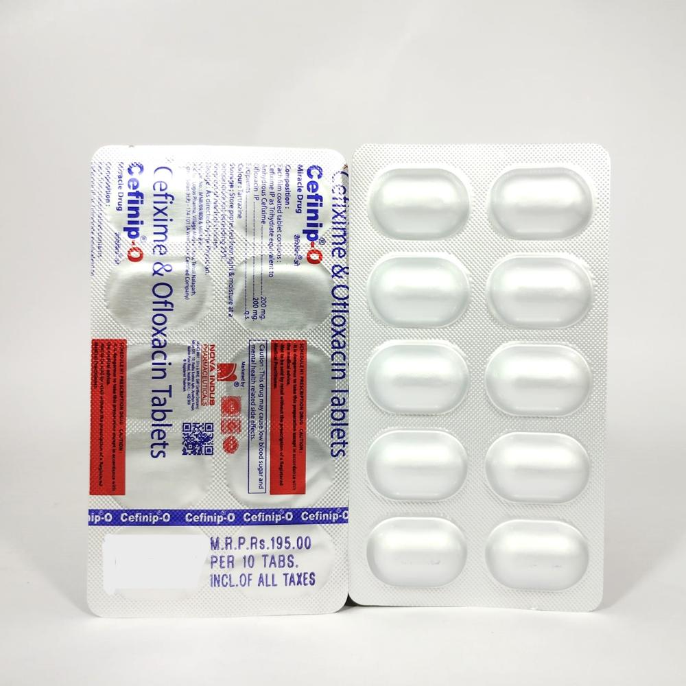 Cefinip-o Tablets - Drug Type: General Medicines