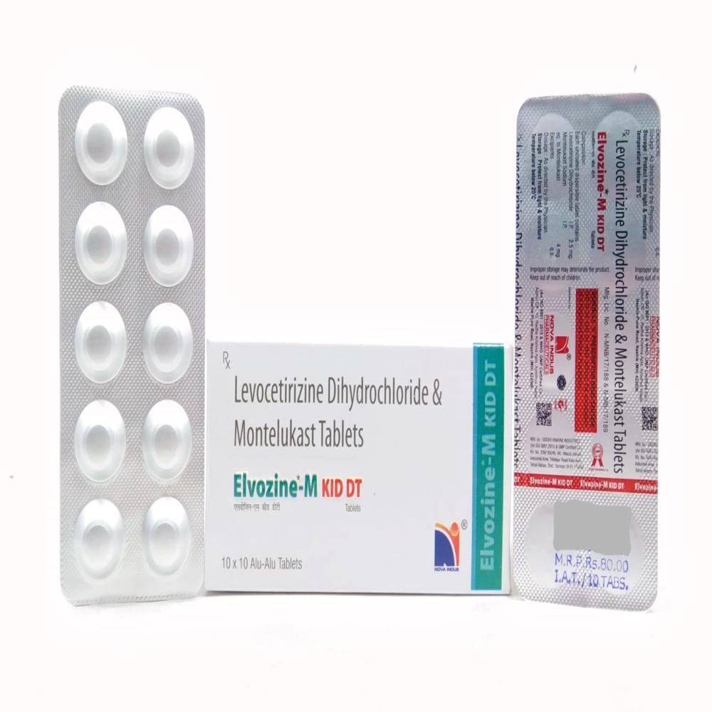 Elvozine-M KID DT Tablets