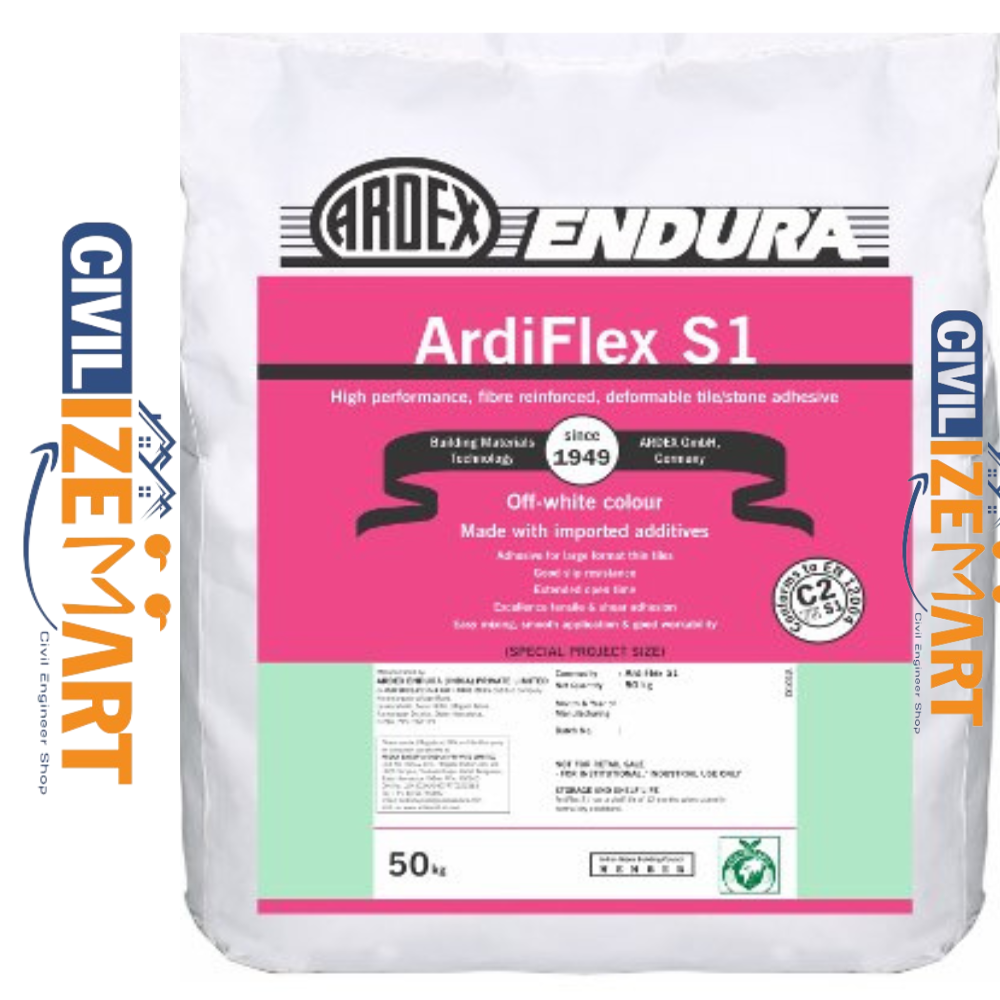 Ardiflex S1 tile adhesive white