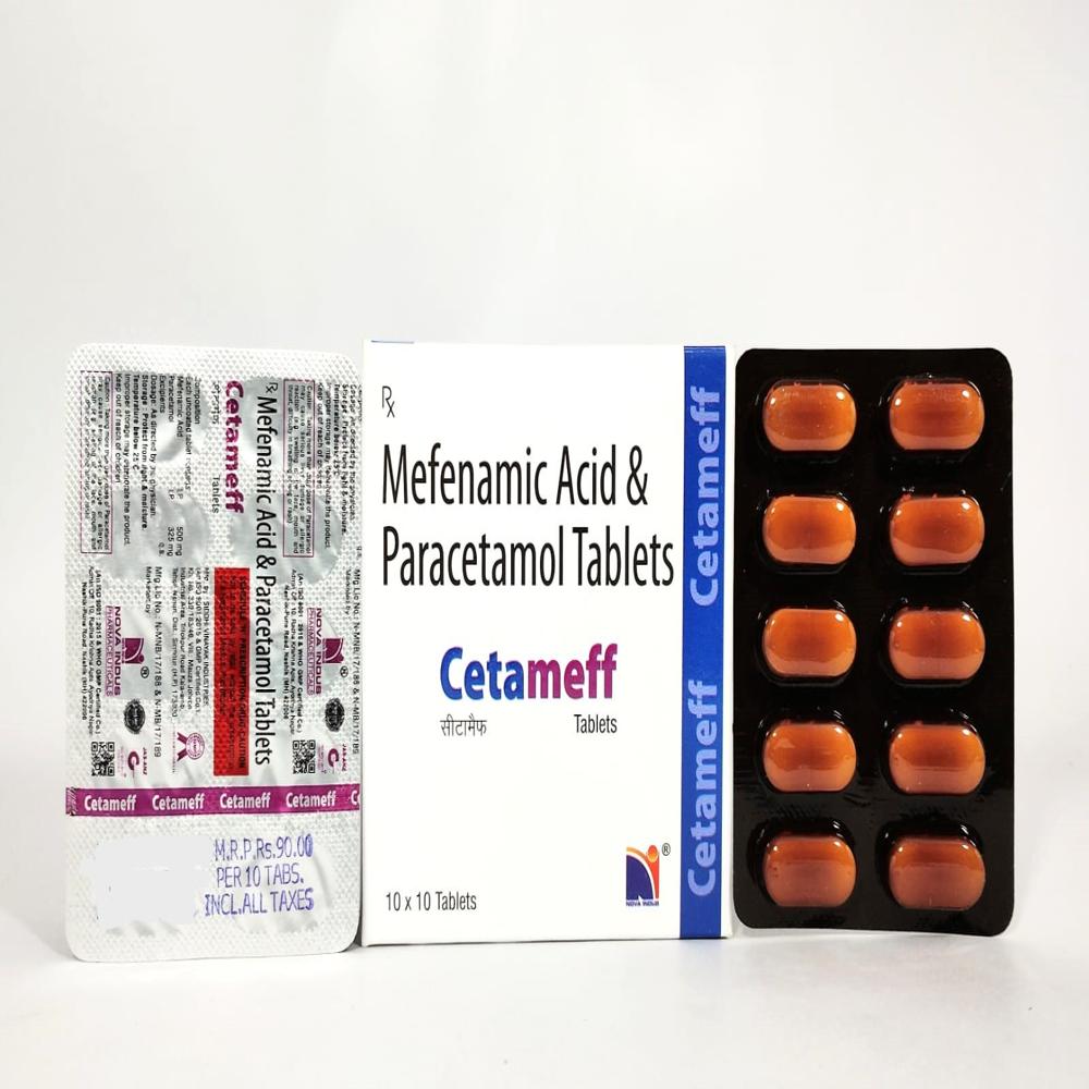 Cetameff Tablet - Drug Type: General Medicines