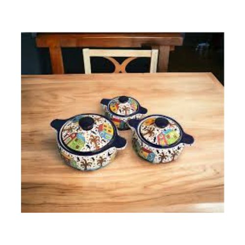 Kitchen Stainless Steel Casserole Hot Pot Storage Bowl