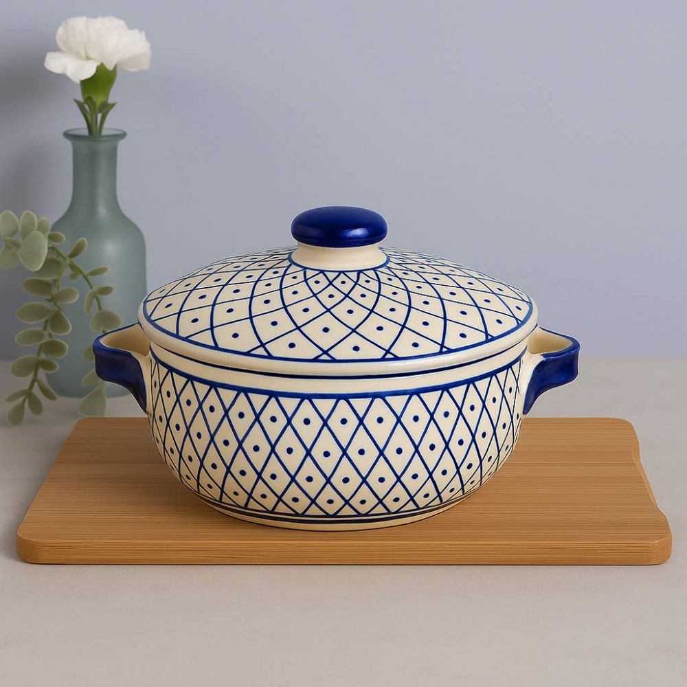 Stainless Steel Casserole Hot Pot for Lunch Dinner Serving