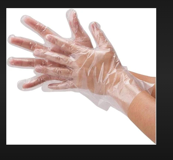 Plastic Gloves Box Packing - Hdpe/ldpe Material, Free Size, Transparent, 200 Pcs Per Box | Lightweight, Non-toxic, Single-use For Hygiene Applications