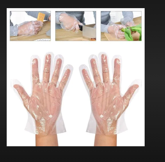 Plastic Gloves Box Packing - Hdpe/ldpe Material, Free Size, Transparent, 200 Pcs Per Box | Lightweight, Non-toxic, Single-use For Hygiene Applications