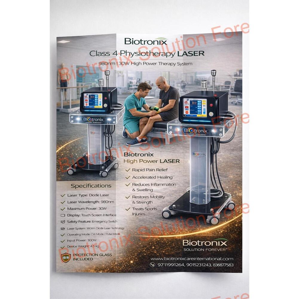 High Intensity Class 4 Laser Therapy Device for Pain Management Clinics