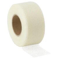 Gypsum Adhesive Tape - Color: White
