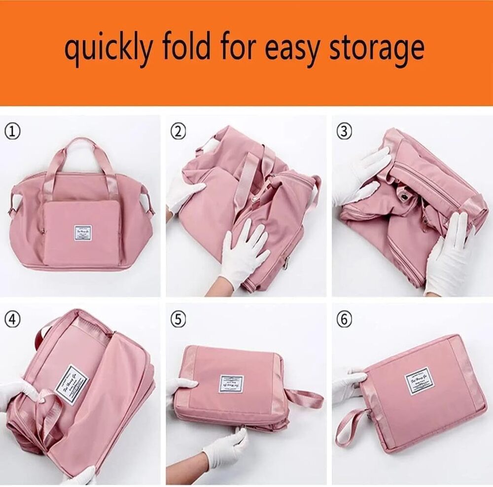 Large Capacity Folding Travel Duffle Bag