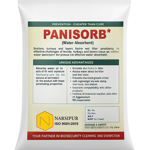 Panisorb Water Absorbent For Poultry
