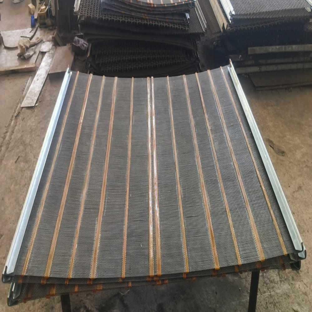 PU Ripple Harp Wire Mesh