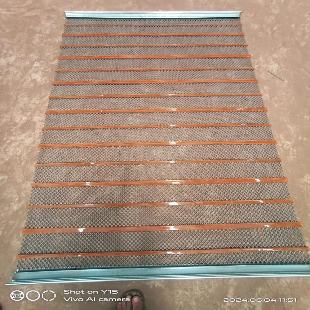 PU Ripple Harp Wire Mesh