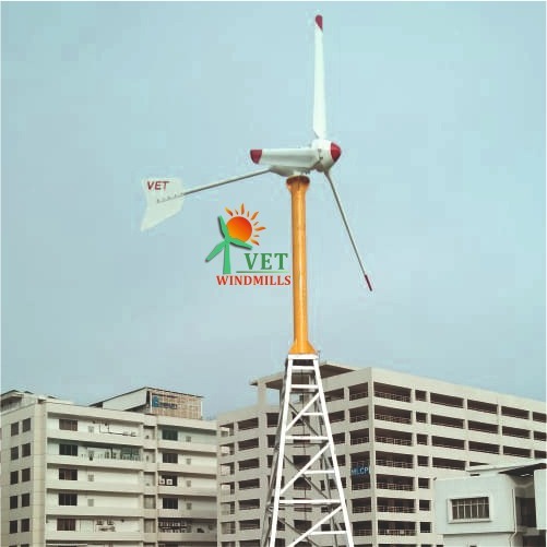 Horizontal wind mill