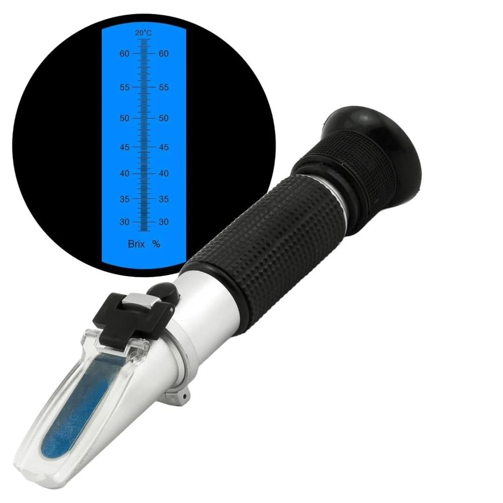 True Sense 28-62% Brix Refractometer With ATC For Sugar Content Measurement, RHB-62