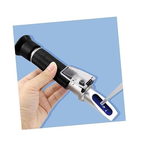 True Sense 45-82% Refractometer For Optical Sugar Syrup Jelly Jam Low Volume, RHB-82